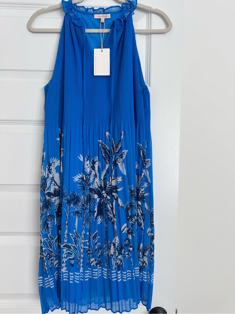 Blue Skies are Blue dress